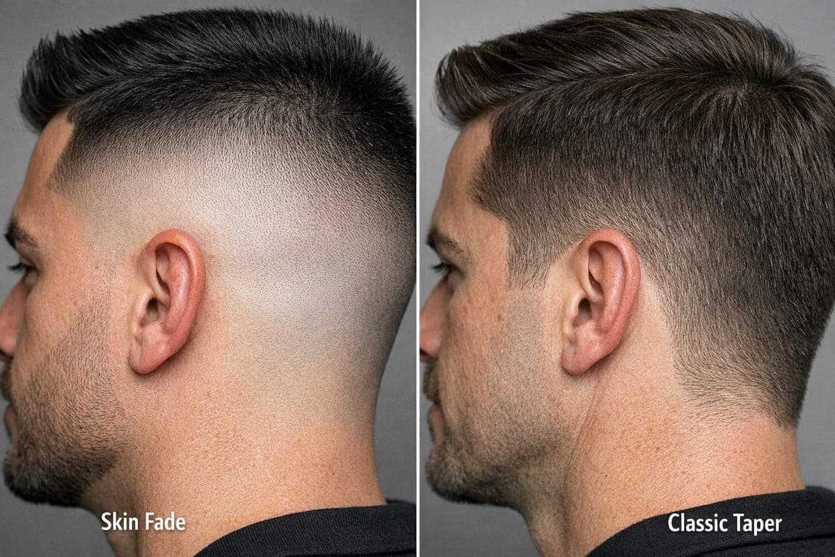 Fade vs taper: which is right for you?
